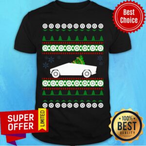 Awesome CyberTruck Tesla Ugly Christmas Shirt