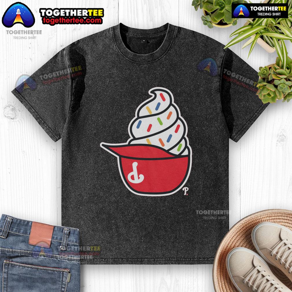 Original Philadelphia Phillies Ice Cream T-Shirt - Image 6