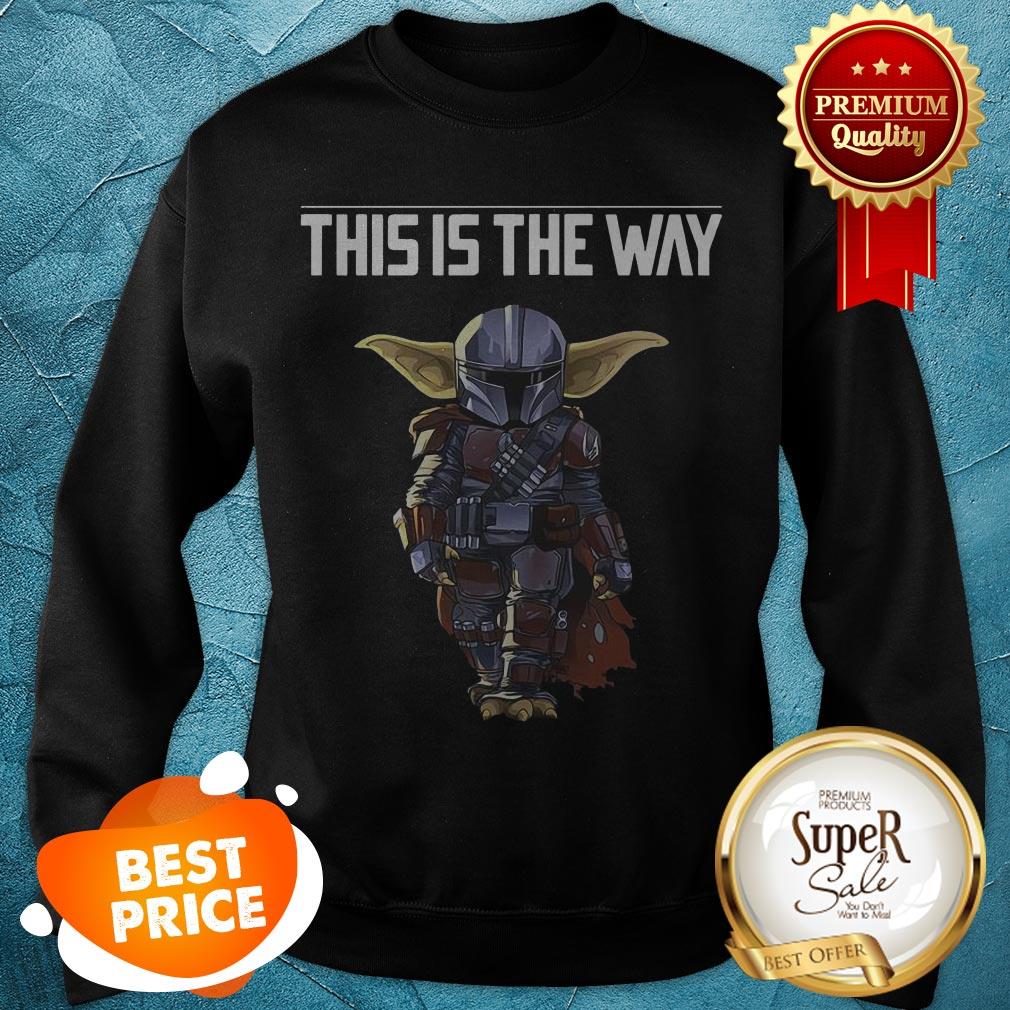 This Is The Way Baby Yoda Mashup Mandalorian Shirt - Image 4