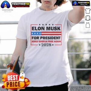 Good Elon Musk For President Make Speed Free Again T-Shirt
