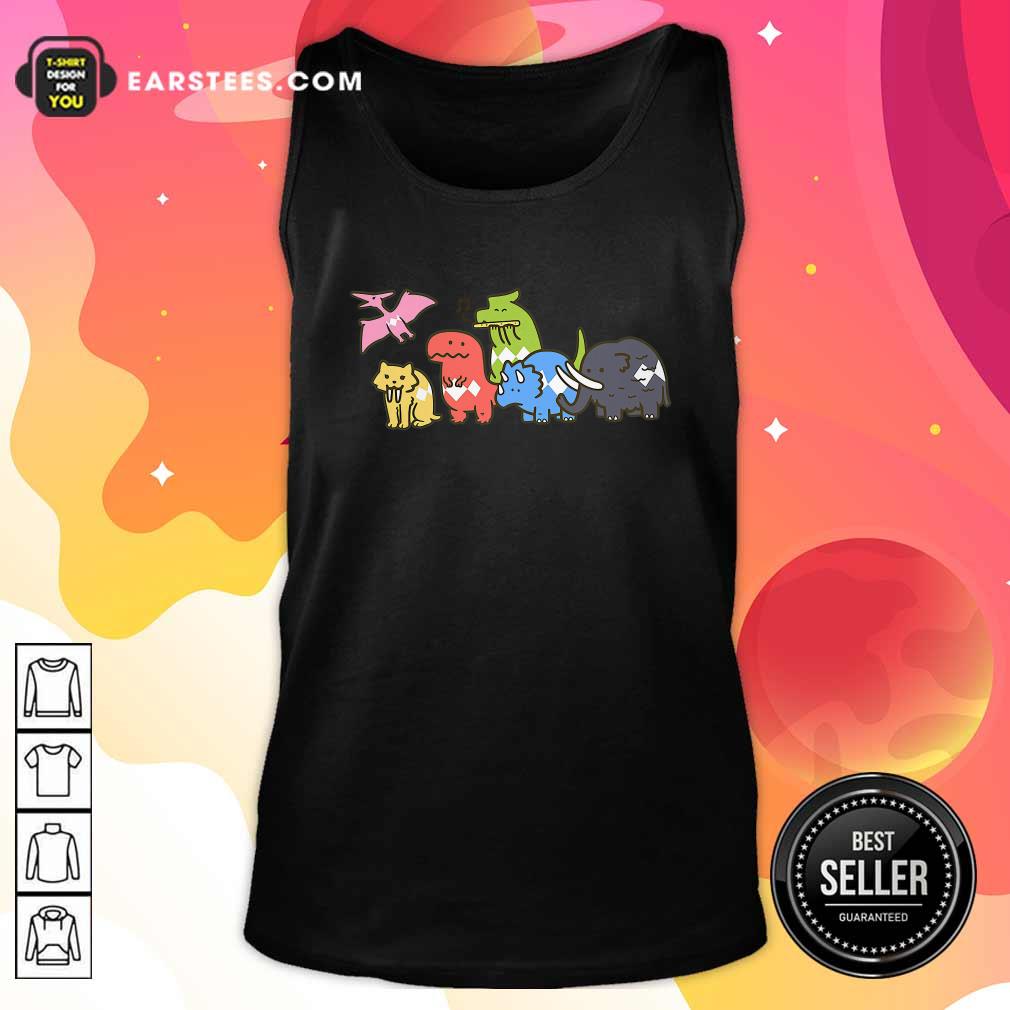 Happy Pet Dinosaurs Power Ranger 2021 Shirt - Image 4