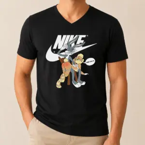 Alternative view of Premium Nike Bugs Bunny Spanking Lola Shirt