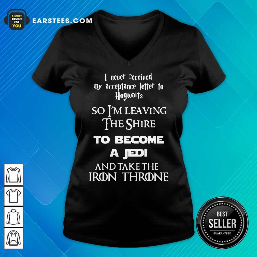 Pretty The Shire To Become A Jedi And Take The Iron Throne Shirt - Image 5