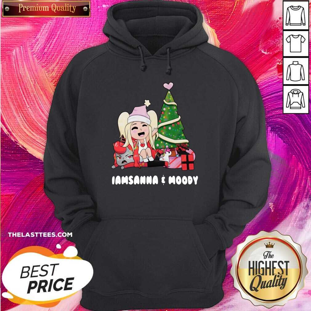 Happy Sanna Iamsanna E Moody Christmas Shirt - Image 5