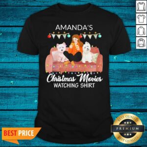 Good Shih Tzu Amanda's Christmas Movies Watching Shirt