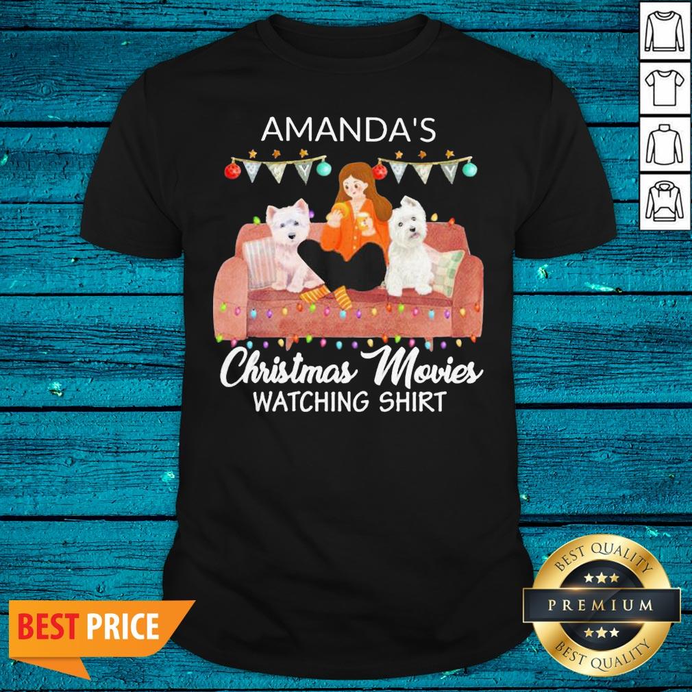 Good Shih Tzu Amanda's Christmas Movies Watching Shirt