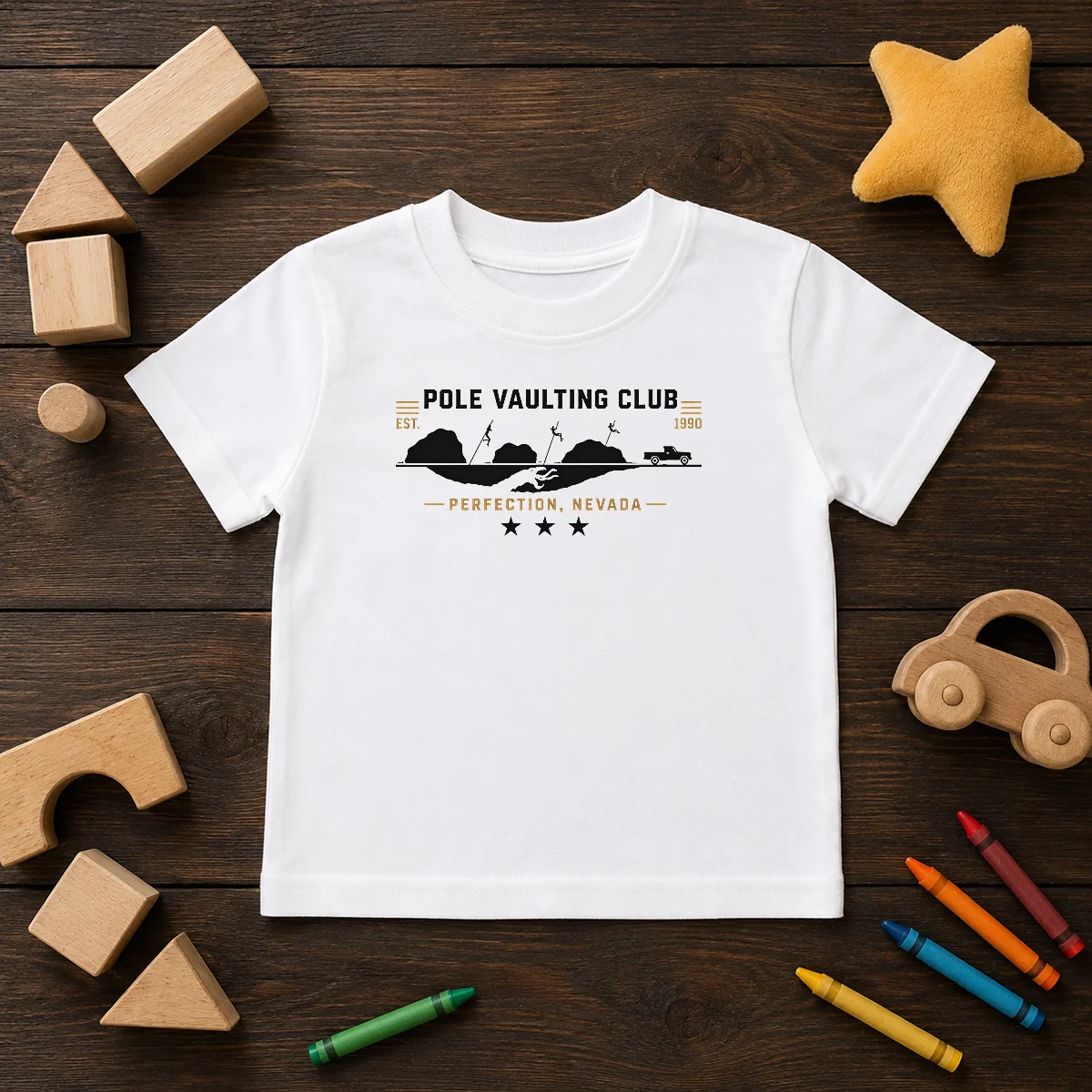 Hot Poler Vaulting Club Perfection Nevada Geek Shirt - Image 9
