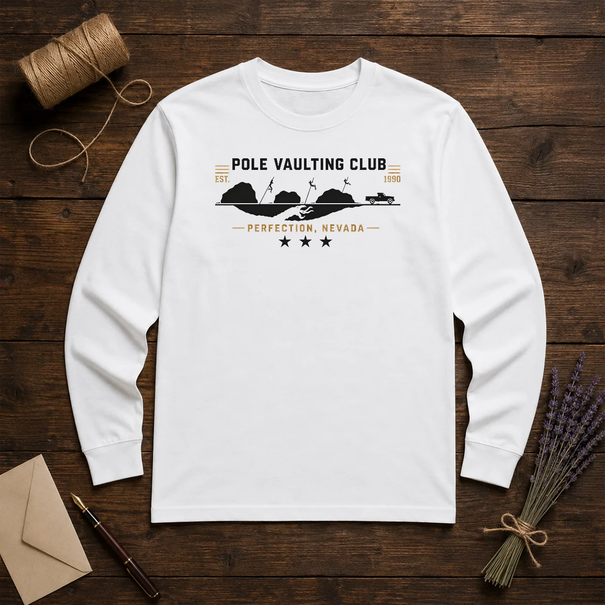 Hot Poler Vaulting Club Perfection Nevada Geek Shirt - Image 5