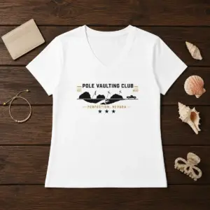 Alternative view of Hot Poler Vaulting Club Perfection Nevada Geek Shirt
