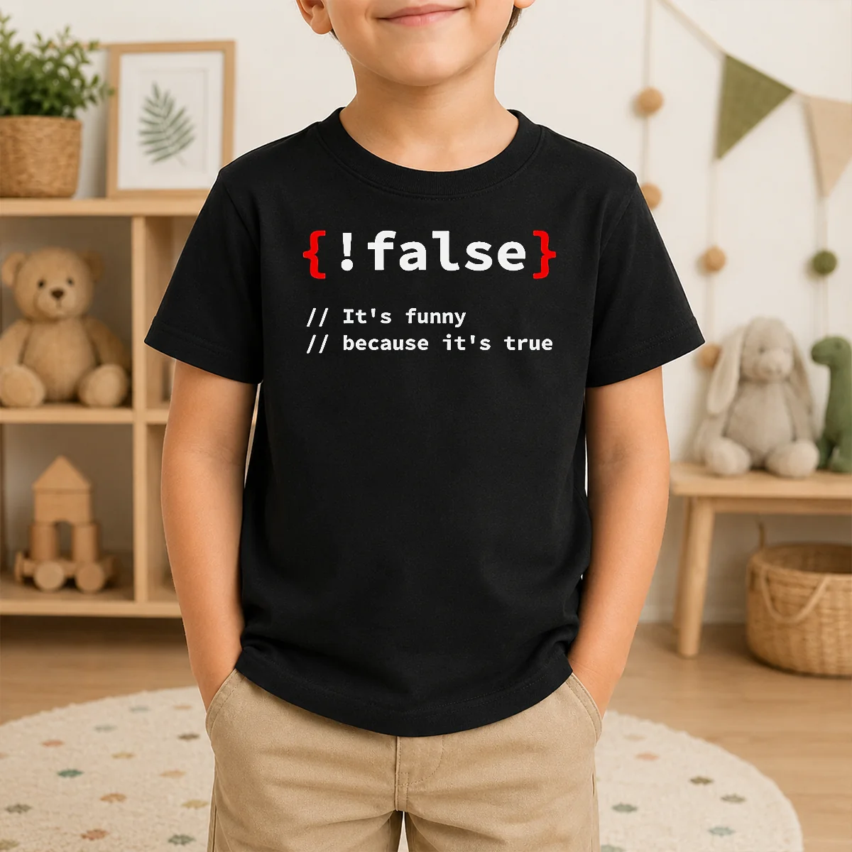 Nice Top It's Because It's True Programmer Coding Shirt - Image 9