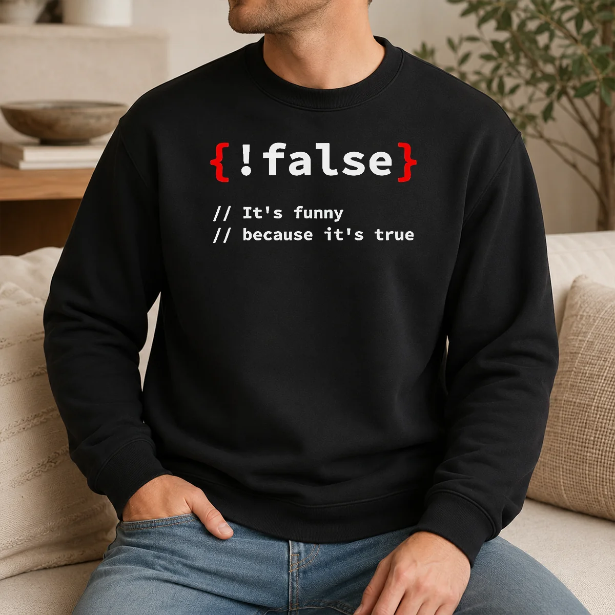 Nice Top It's Because It's True Programmer Coding Shirt - Image 7