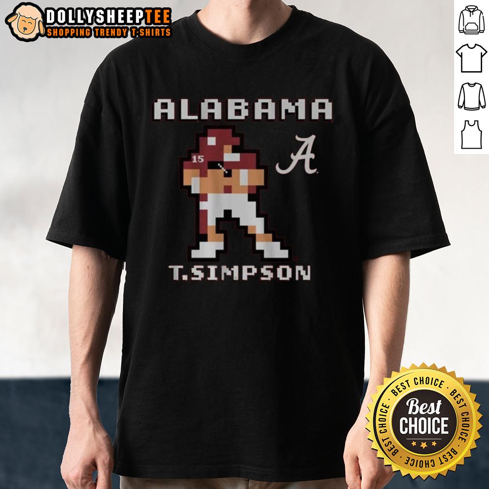 Hot Alabama Football Ty Simpson Retro Baller T-Shirt