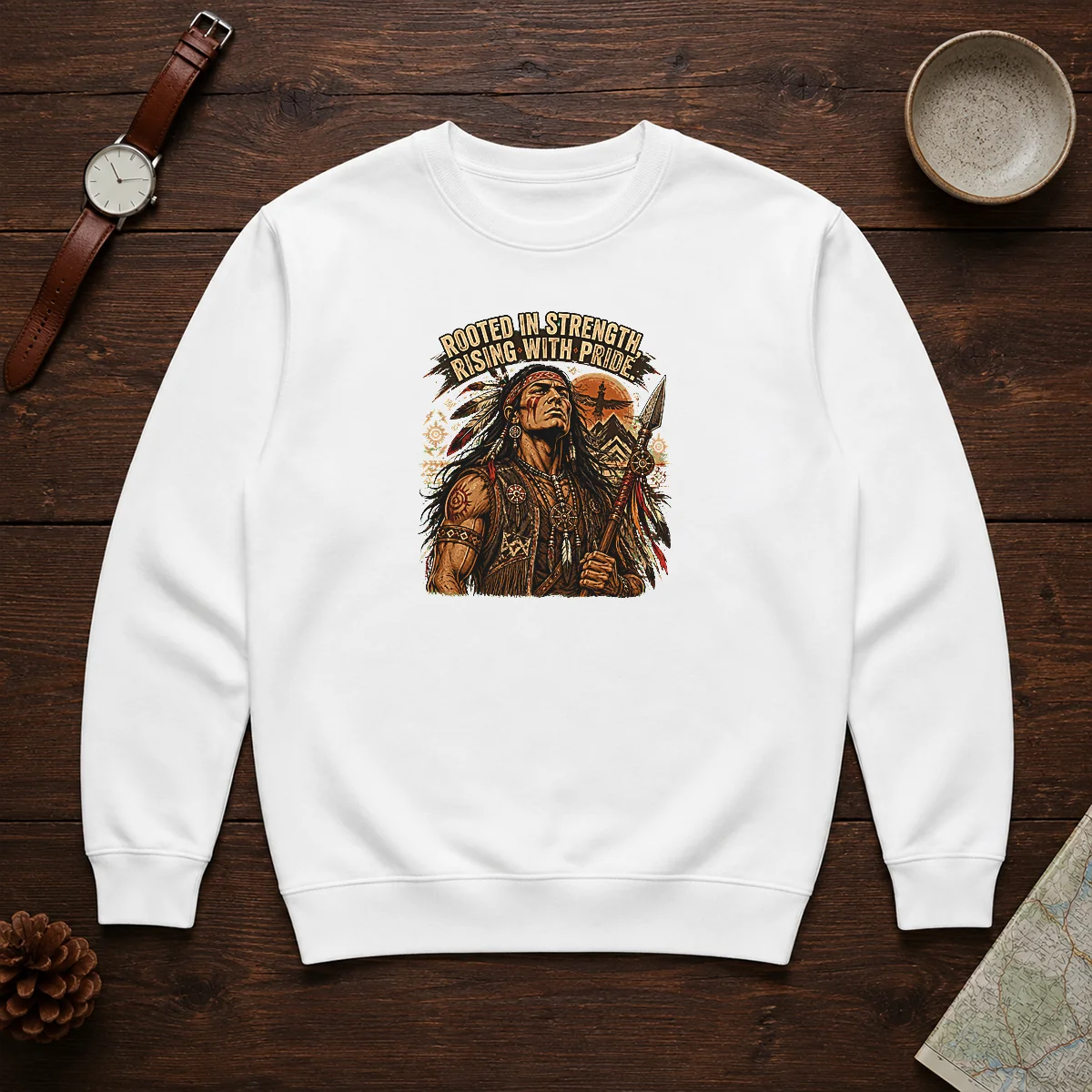 Nice Indigenous Peoples Day Pride Warrior Streetwear Shirt - Image 7