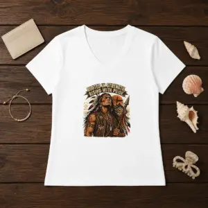 Alternative view of Nice Indigenous Peoples Day Pride Warrior Streetwear Shirt