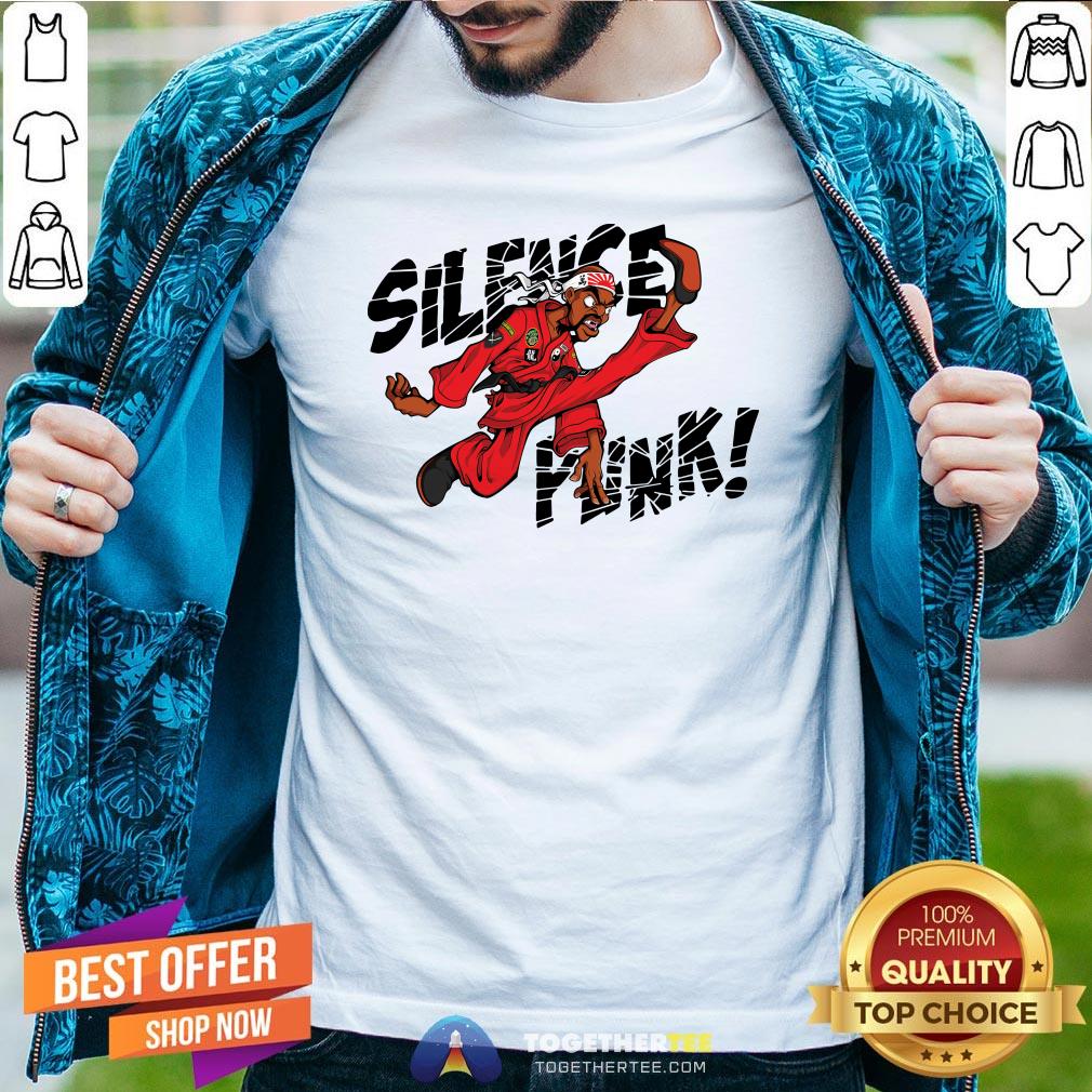 Premium Martin Lawrence Silence Punk Shirt