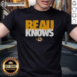 Good Missouri Football Beau Pribula Knows T-Shirt