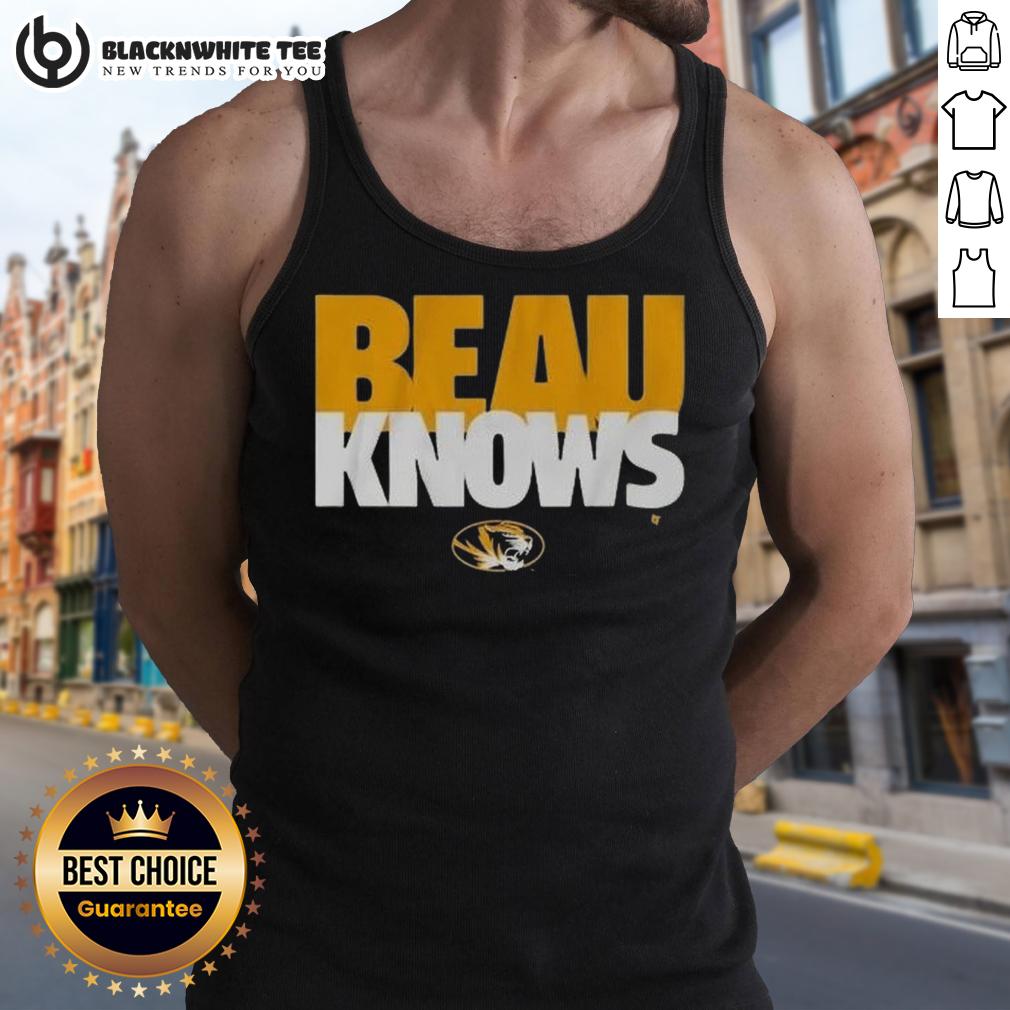 Good Missouri Football Beau Pribula Knows T-Shirt - Image 4