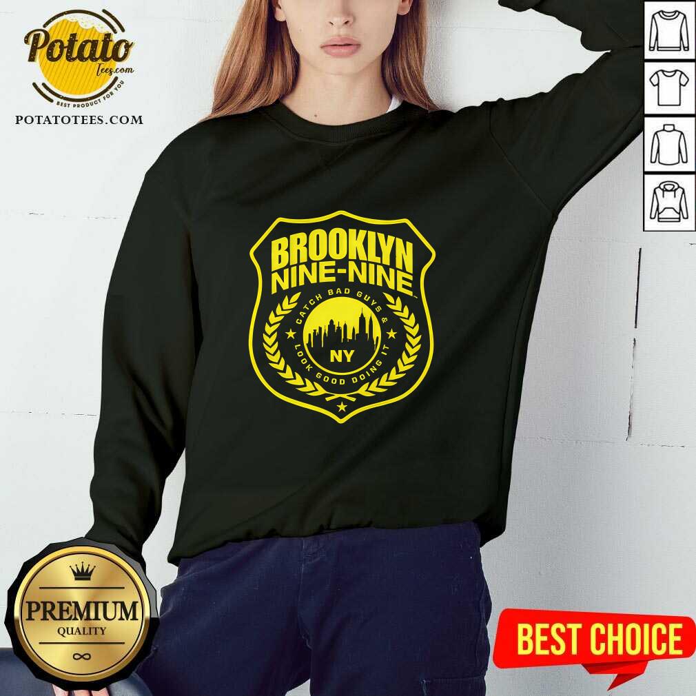 Brooklyn Nine-Nine Badge Vintage T-shirt - Image 4