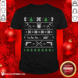 Good Best For Police Man Police Ugly Christmas Sweaters Shirt