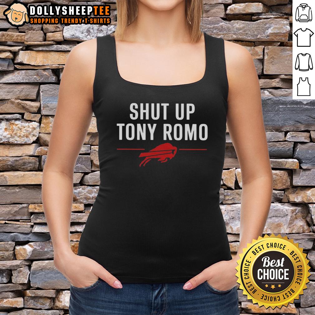 Good Buffalo Bills Shut Up Tony Romo Shirt - Image 4