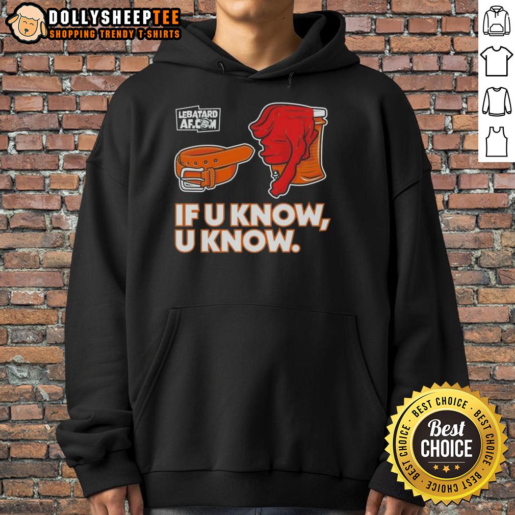 Premium The Dan Le Batard Show If U Know U Know T-Shirt - Image 2