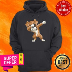 Alternative view of Official Dabbing Boxer Dog Shirt