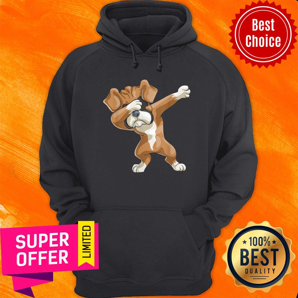 Official Dabbing Boxer Dog Shirt - Image 2