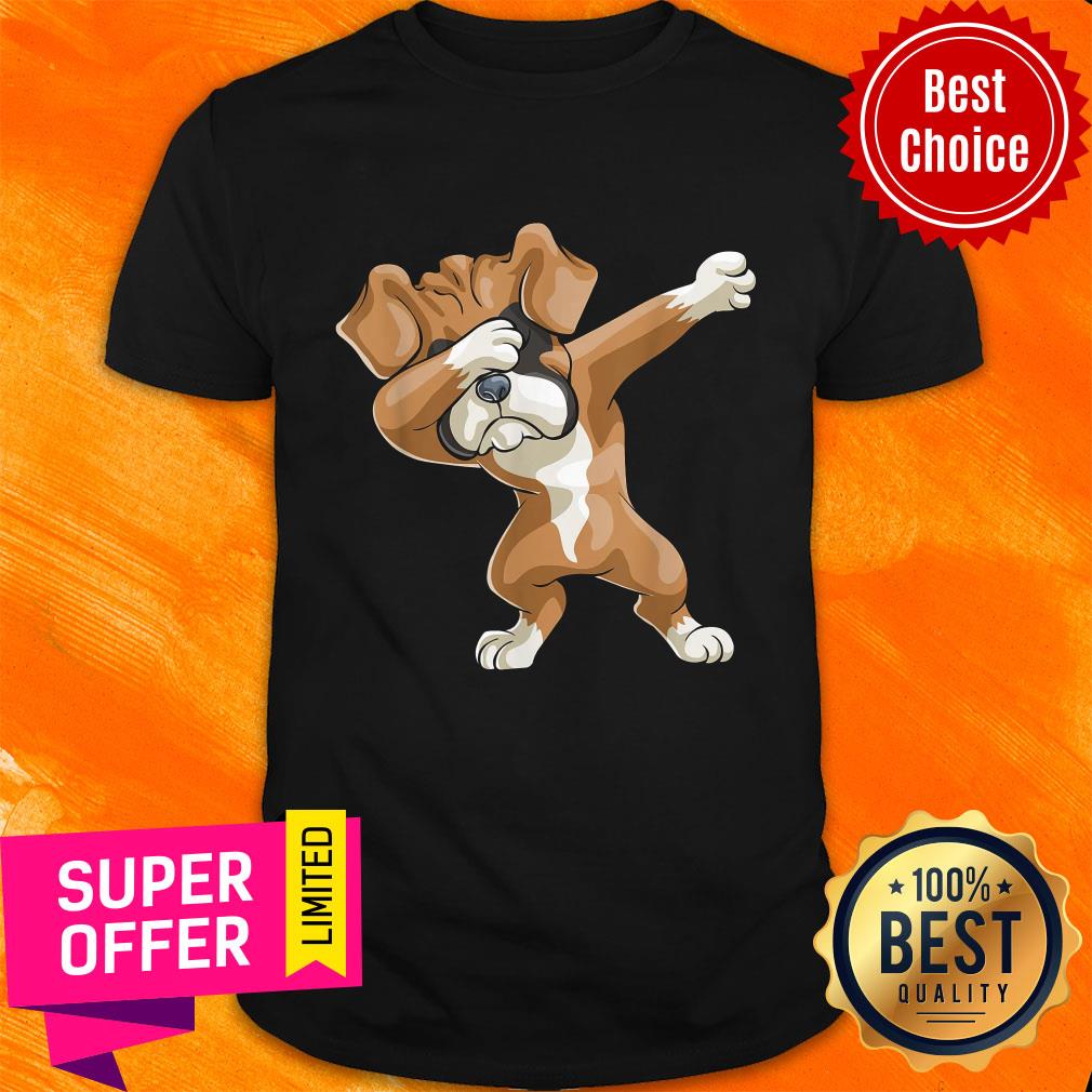 Official Dabbing Boxer Dog Shirt