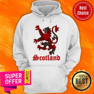 Alternative view of Premium Scotland Tartan Lion Shirt