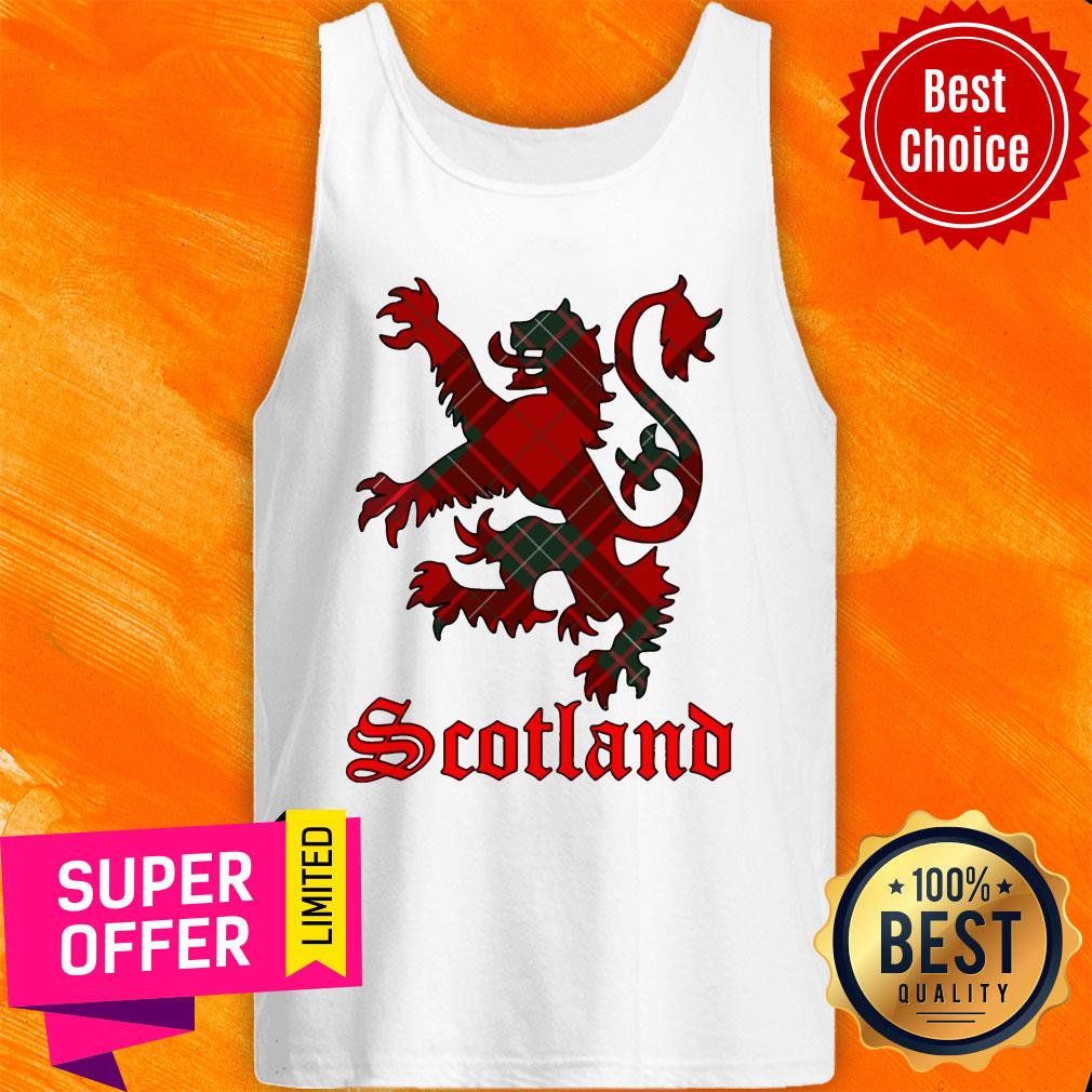 Premium Scotland Tartan Lion Shirt - Image 4