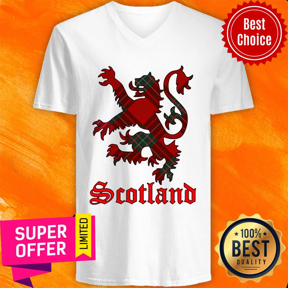 Premium Scotland Tartan Lion Shirt - Image 3
