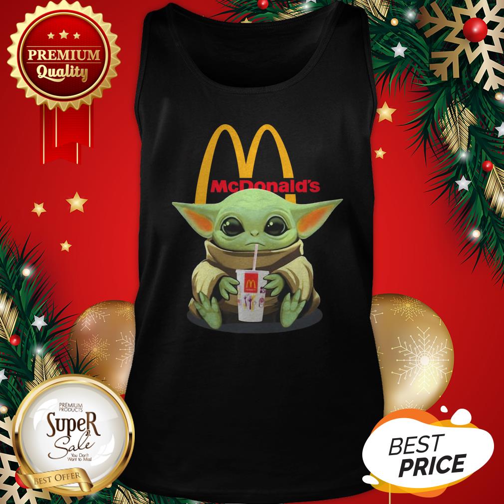 Star Wars Baby Yoda Hug McDonald Mandalorian Shirt - Image 3