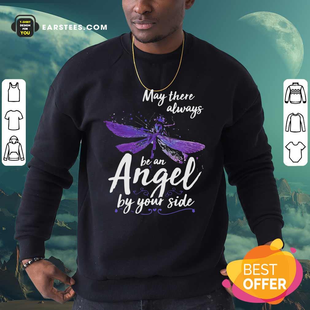 Hot Dragonfly May There Always Be An Angel By Your Side Shirt - Image 5