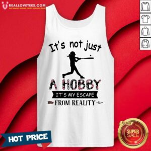 Alternative view of Vip It’s Not Just A Hobby From Reality Baseball Flower Shirt