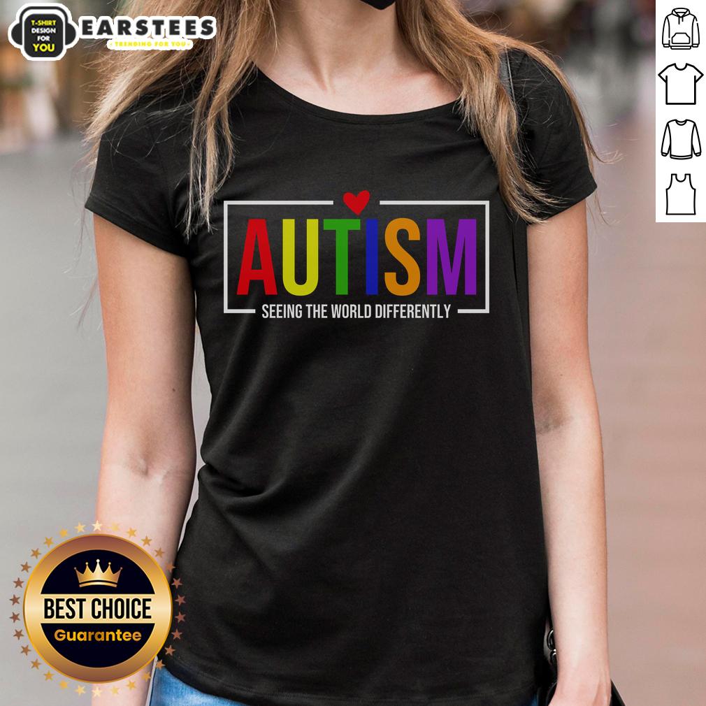 Good Autism Seeing The World Differently T-Shirt - Image 3