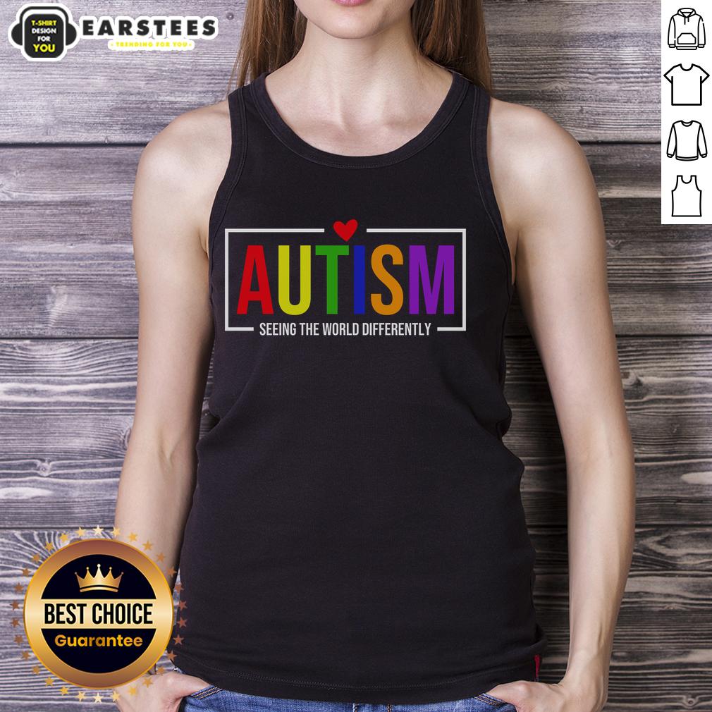 Good Autism Seeing The World Differently T-Shirt - Image 4