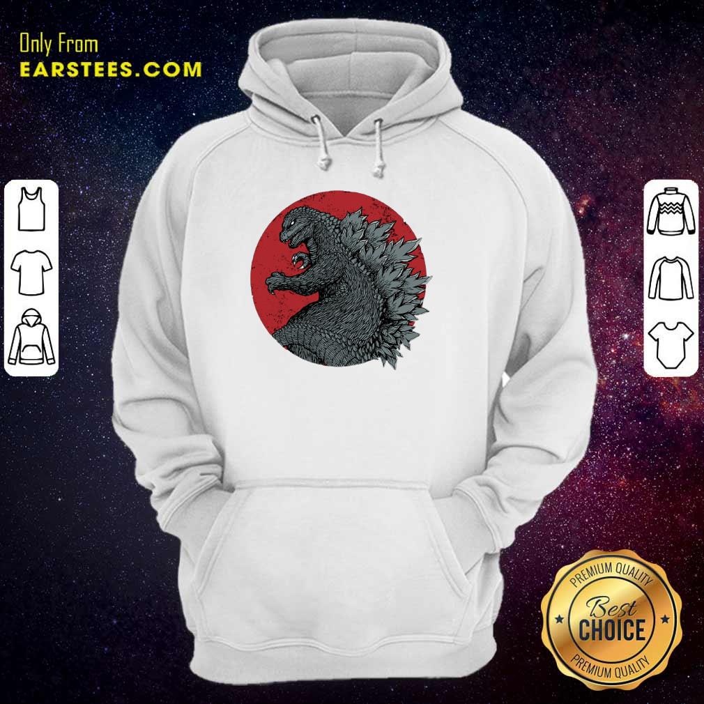 Nice Godzilla Blood Moon Shirt - Image 4