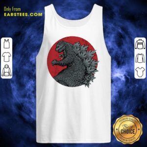 Alternative view of Nice Godzilla Blood Moon Shirt