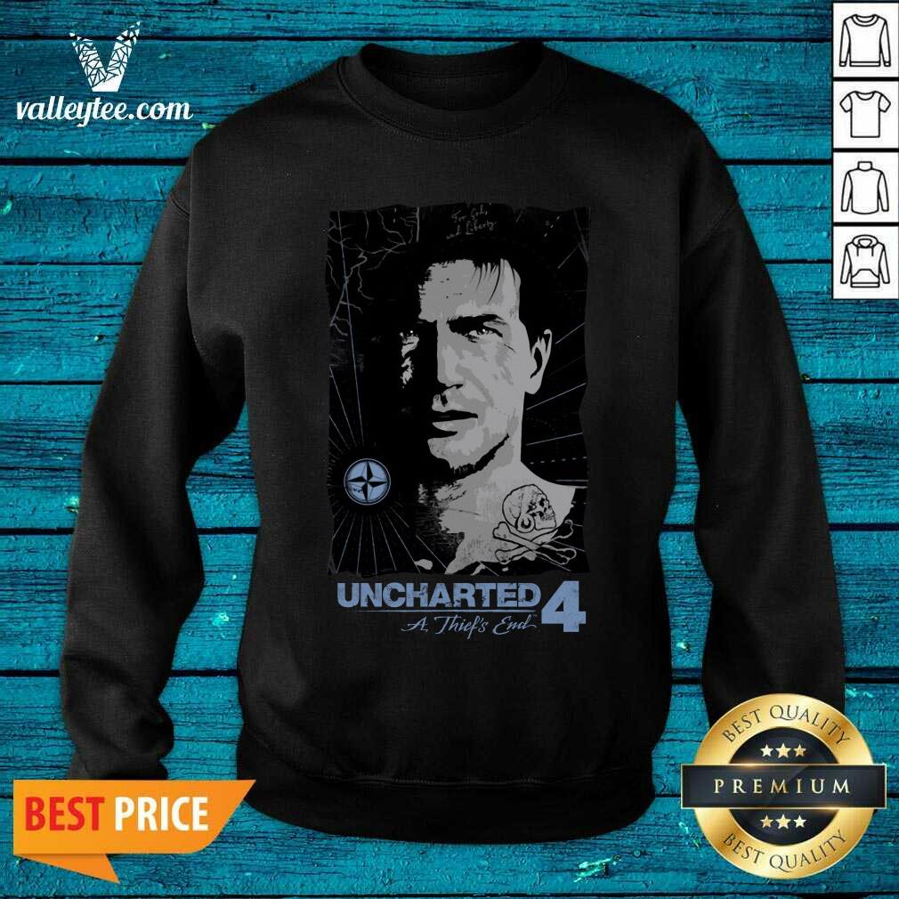 Nice Uncharted Pirate Portrait Shirt - Image 5