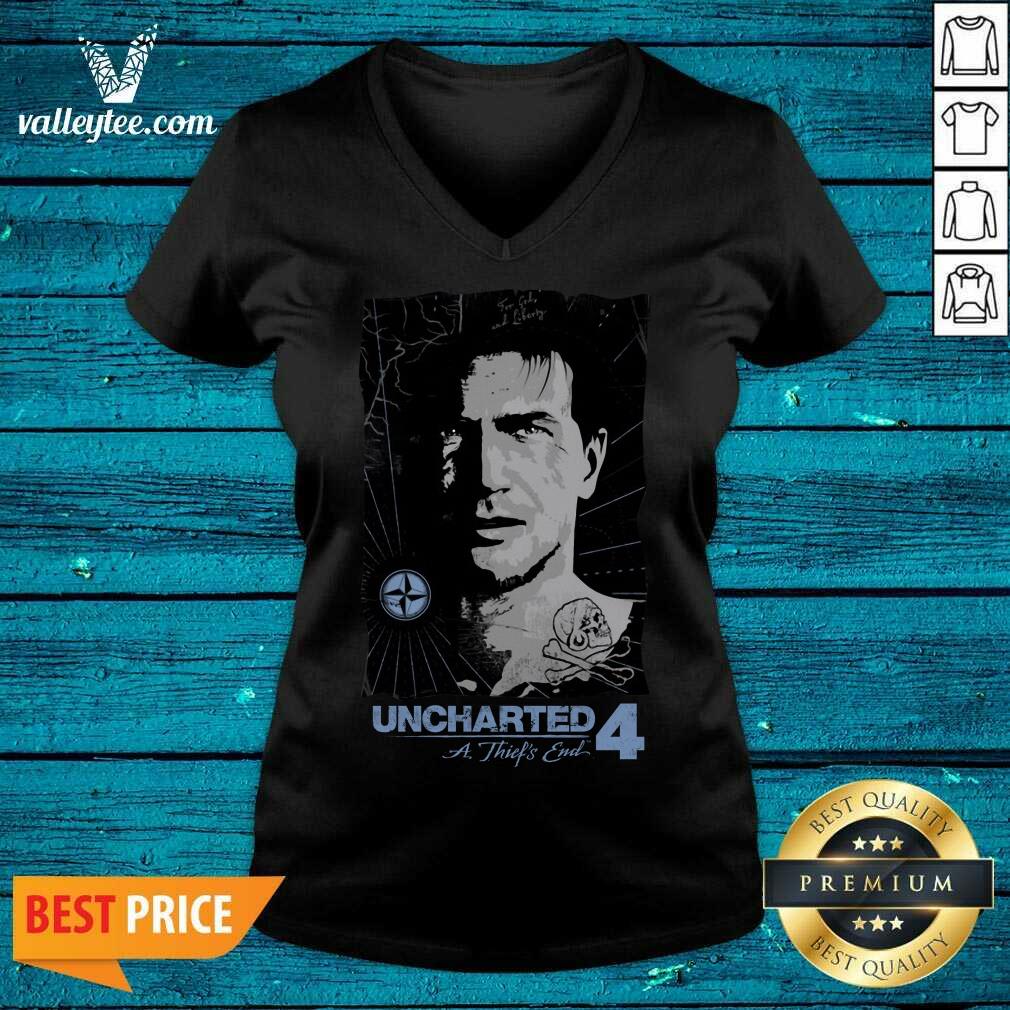 Nice Uncharted Pirate Portrait Shirt - Image 3