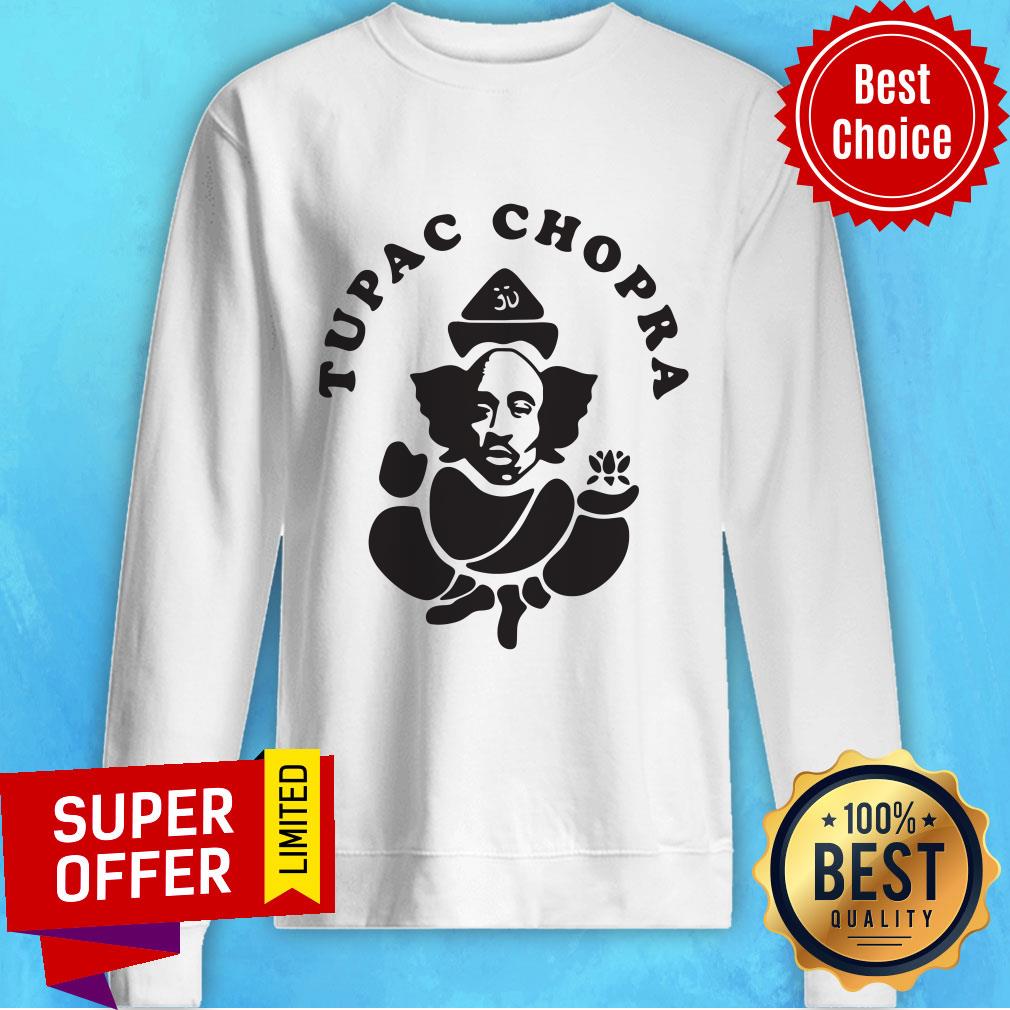 Funny Tupac Chopra Shirt - Image 2