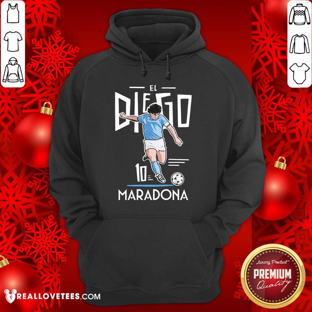 Hot RIP Diego Maradona 10 We Why Miss Your Diego Maradona Shirt - Image 4