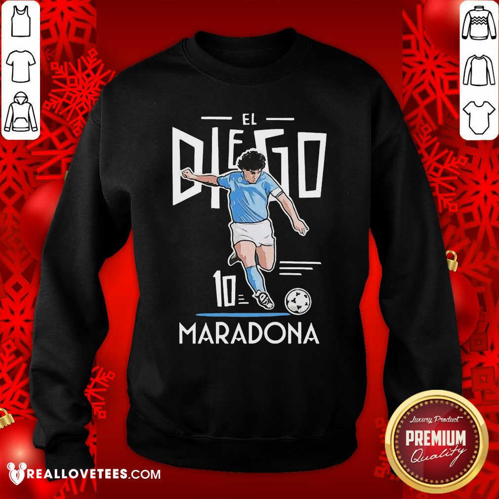 Hot RIP Diego Maradona 10 We Why Miss Your Diego Maradona Shirt - Image 3