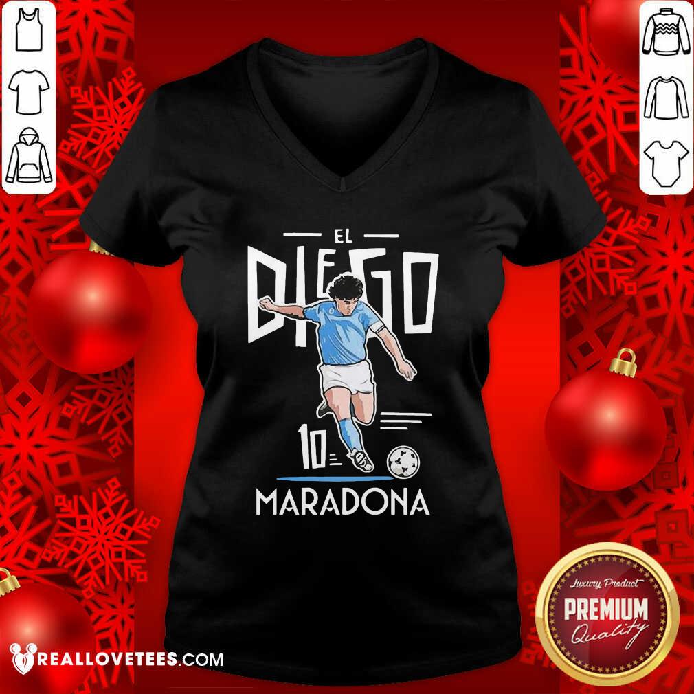 Hot RIP Diego Maradona 10 We Why Miss Your Diego Maradona Shirt - Image 5