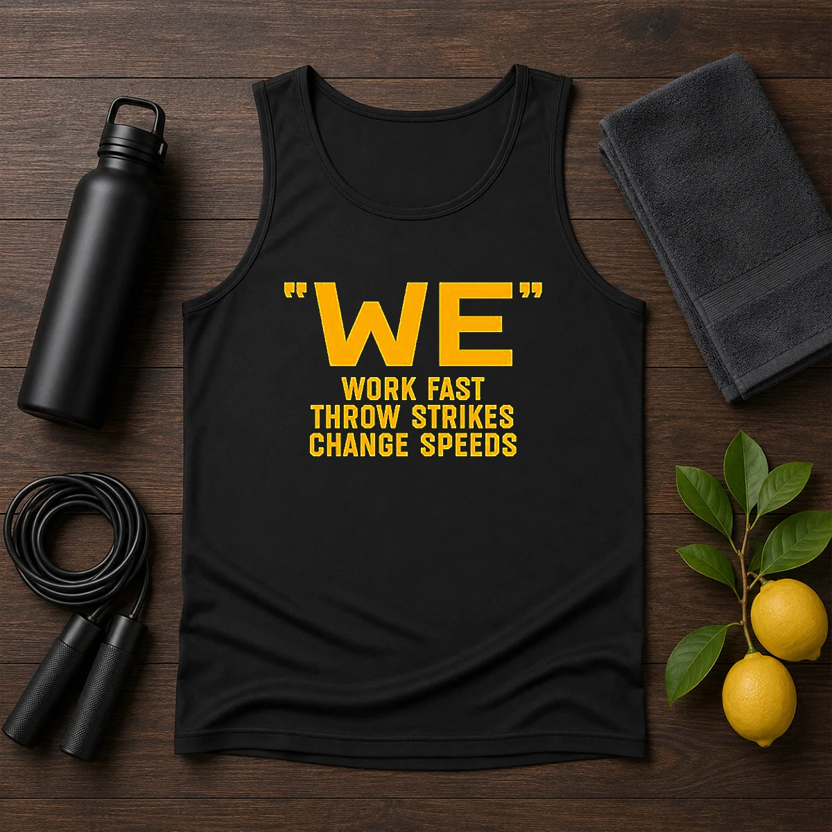 Premium Pitching Philosophy We Work Fast Throw Strikes Change Speeds Shirt - Image 3