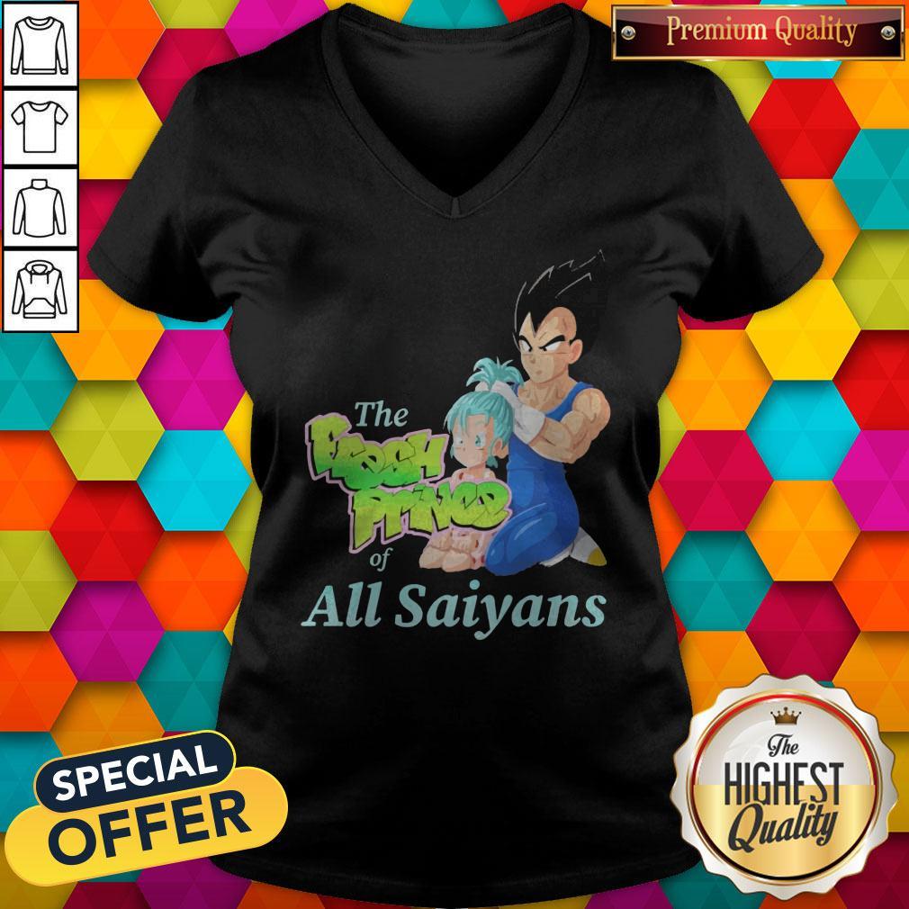 Vegeta And Bulma The Fresh Prince Of All Saiyans Shirt - Image 3