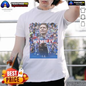 Official Wembley Final Junior Crystal Palace F.C. FA Cup Finalists 2025 T-Shirt