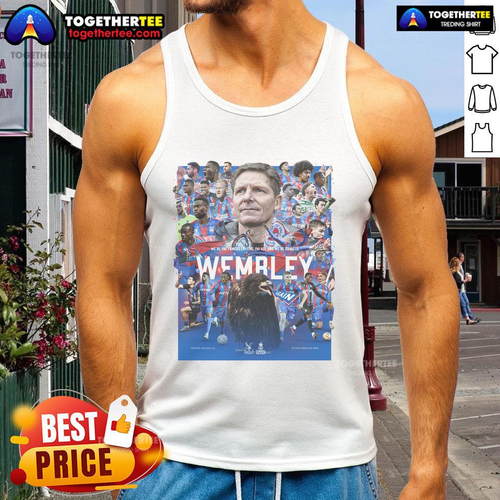 Official Wembley Final Junior Crystal Palace F.C. FA Cup Finalists 2025 T-Shirt - Image 4