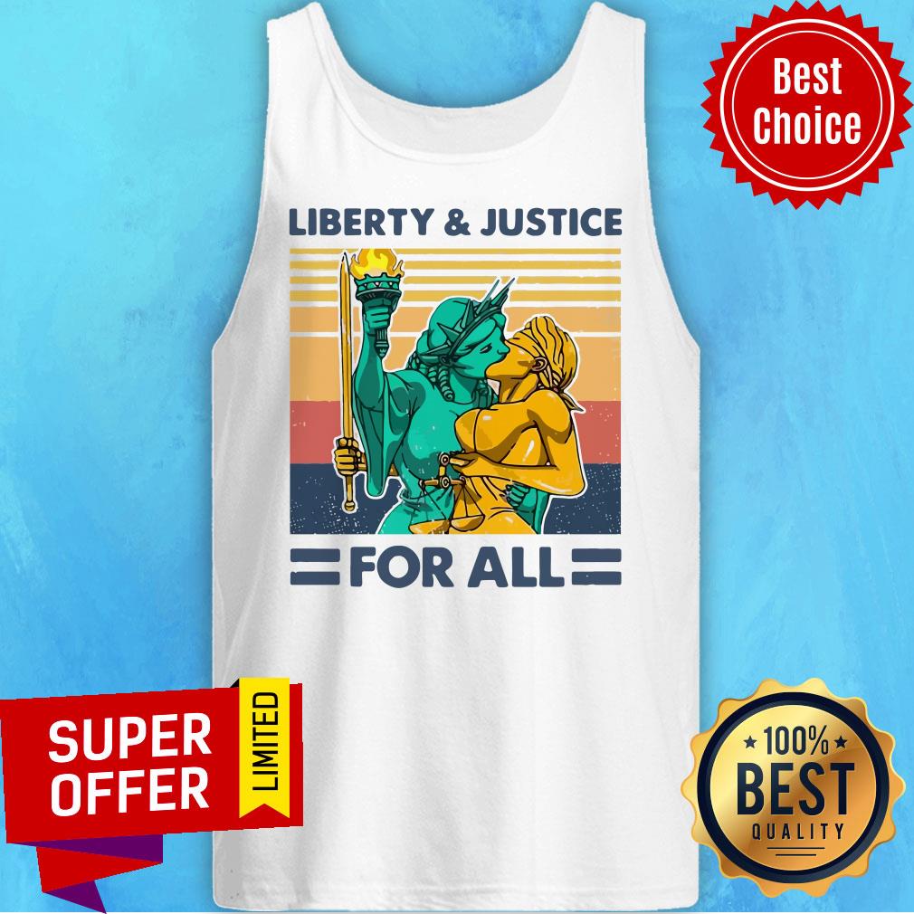 Official LGBT Liberty And Justice For All Shirt - Image 5