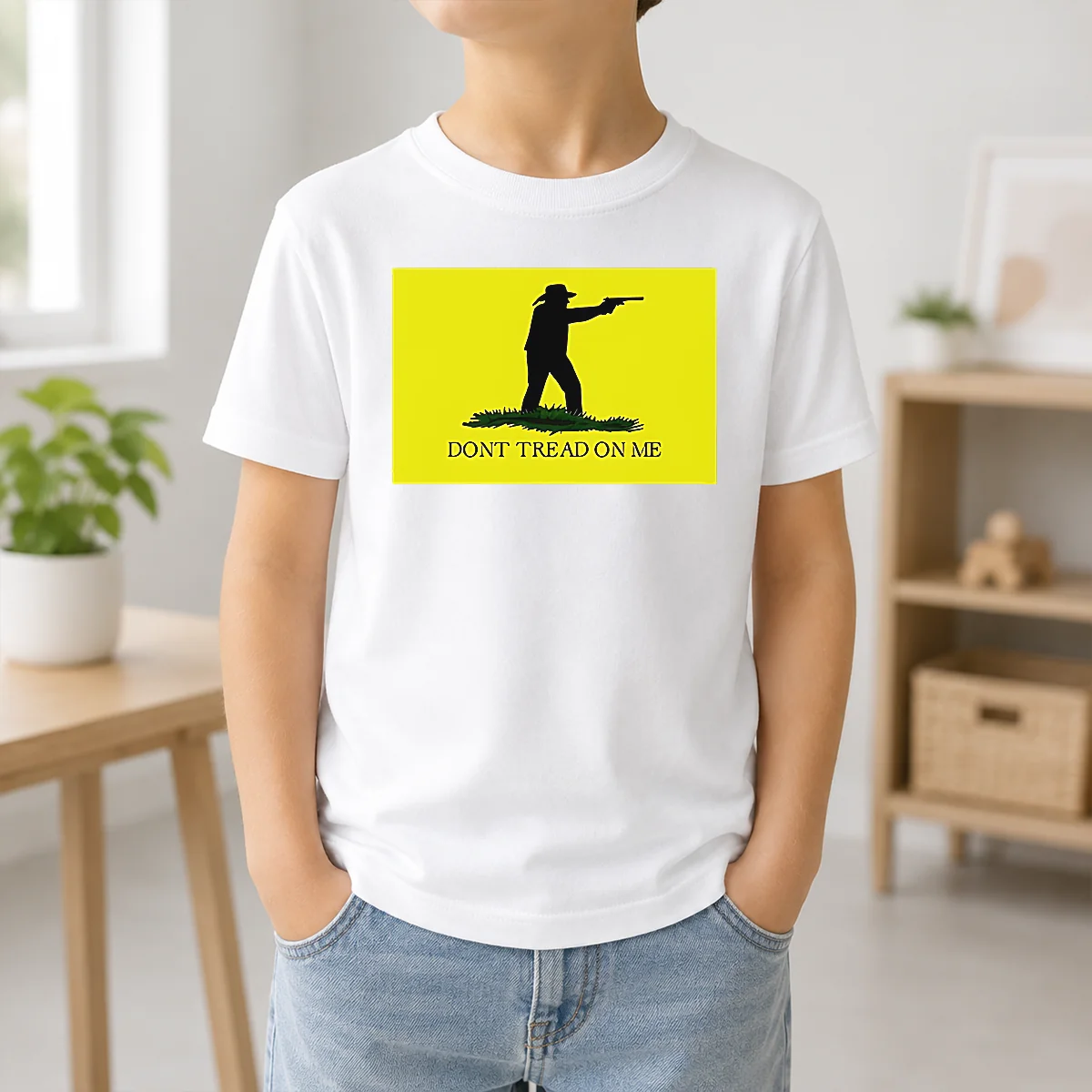 Official Nice Jordan Salinas Don't Tread On Me Shirt - Image 9